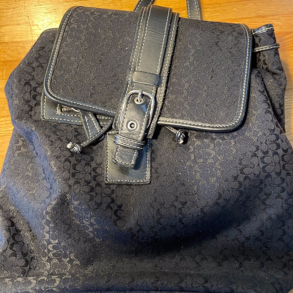 Genuine Coach Backpack